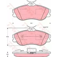 ������� ��������� �������� AUDI 80 (B4) 2.6, 2.8 TRW GDB815 GDB815 ����