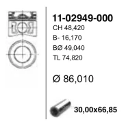 ����. +�����, ��� ���e� 2,2 Yenmak 1102949000 86,00 mm. Yenmak 1102949000 1102949000 ����