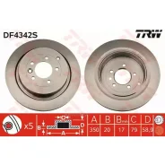 ���� ��������� TRW DF4342S ���� LAND Rover Discovery III 4.4 04 - TRW DF4342S DF4342S ����