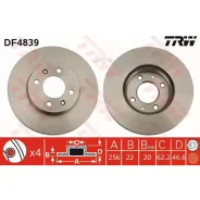 ���� ��������� ������ Hyundai: Accent III (MC) 05- TRW DF4839 TRW DF4839 DF4839 ����