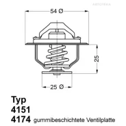 ��������� [� �����. ] [82�C] Wahler 417482D Peugeot Boxer 2.8HDI, Citroen Jumper 00-, FIAT Ducato 2.5TD/2.8TD 94- 417482D ����