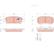 ������� ��������� ZF Russia GDB3341ZFR ����, Mitsubishi: Outlander 2.0MPi/2.4i 03- ZF Russia GDB3341ZFR GDB3341ZFR ����