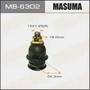 ����� ������� ��������� ������� ������ Honda Jazz/Fit Gd# 02-08 Masuma MB6302 ����