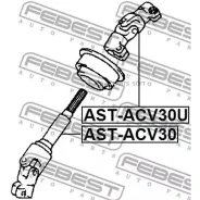 ��� ��������� Toyota Camry ACV3# 2001.09-2006.01 ������� ������� Febest Astacv30U ASTACV30U ����
