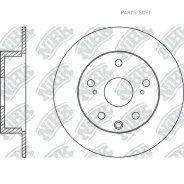 ���� ��������� ������ Toyota RAV 4 III 06- D281�� RN1433 NIBK RN1433 RN1433 ����
