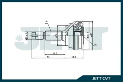 ���� ������� JETT V41-9036 TO-77A48 V419036 ����