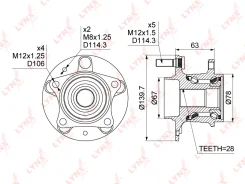 ������� ������ | ��� ����/��� | LYNXauto WH1481 WH1481 ����
