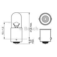 ����� ����������� ���������� T4W BA9s Pure light 12V 4W ������ 10�� ���� �� 1�� Bosch 1987302207 Bosch 1987302207 1987302207 ����