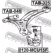 ����� ������� Lexus RX 98-03, Toyota Camry V10/V20 0120-MCU15F Febest 0120MCU15F Febest 0120MCU15F 0120MCU15F ����