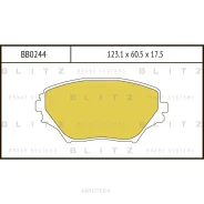 ������� ��������� Toyota RAV4 00- �����. Blitz BB0244 Blitz BB0244 BB0244 ����