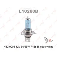 ����� HB2 12V 60/55W P43T-38 SUPE White Lynxauto L10260B Lynxauto L10260B L10260B ����