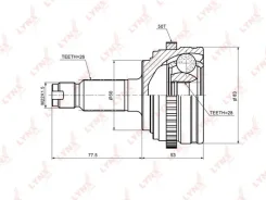 ���� �������� | ����� ����/��� | Lynxauto CO3448A CO3448A ����