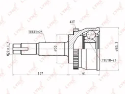 ���� �������� | ����� ����/��� | Lynxauto CO5725A CO5725A ����