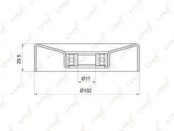 ����� �������� ���������� ����� Lynxauto PB5033 PB5033 ����