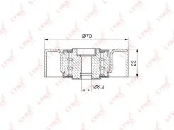 ����� �������� ���������� ����� Lynxauto PB7129 PB7129 ����