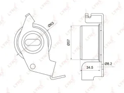 ����� �������� ����� ��� Lynxauto PB1040 PB1040 ����