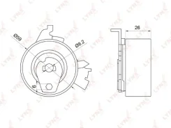 ����� �������� ����� ��� Lynxauto PB1051 PB1051 ����