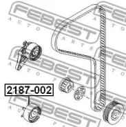 ����� �������� ����� ���! Ford Focus/Fiesta/Fusion 1.25/1.4/1.6 01 Febest 2187002 2187002 ����