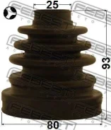 ������� ���� ���������� �������� 80x93x25 | ����/��� | Febest 0115AZT251TRH 0115AZT251TRH ����