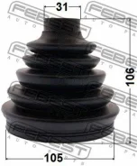 ������� ���� �������� �������� pvc 105x106x31 | ����/��� | Febest 0217PR51R 0217PR51R ����