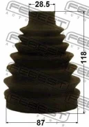 ������� ���� �������� �������� pvc 87x118x28.5 | ����/��� | Febest 0517PCX7 0517PCX7 ����