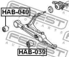 ����������� ��������� ������� ������ | ����� ����/��� | Febest HAB039 HAB039 ����