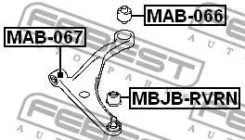 ����������� ������� ������ | ����� ����/��� | Febest MAB067 MAB067 ����
