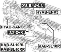 ����������� ���. ����. ������ ������! Hyundai IX35/Tucson 09-15, KIA Sportage SL 10-16 Febest Kabsl10RR KABSL10RR ����