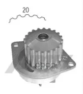 ����� ������� PSA 1.4 1.6 Airtex ���. 1419 1419 ����