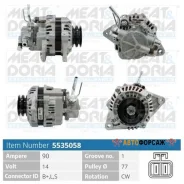��������� 14V 90A Mitsubishi L200 (K7), Pajero I 2.5 TD Meatdoria 5535058 Meatdoria 5535058 ����