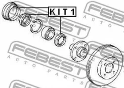 ������� ��������� ����������� 50.5x66.05x7.5x12 | ��� ����/��� | Febest KIT1 KIT1 ����
