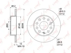 ���� ��������� ��������������� (256x12) | ��� | Lynxauto BN1193 BN1193 ����