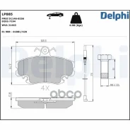 ������� renault loganmeganeclio/ largus Delphi ���. LP885 LP885 ����