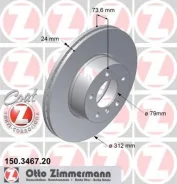 ���� ��������� ! �����. 312x24/74-5x120 Zimmermann 150346720 150346720 ����