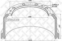 ����. ������� ! NEW �����. 410x180/191 H237 d298/335 n10x23 Stellox 8500022SX 8500022SX ����