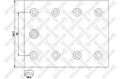 �������� ����. � ���������� STD!1723817683 17.2-12.1 (410x143) (93058 8x15 64) Stellox 8500914SX 8500914SX ����
