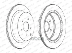 ���� ���� (���������) Infiniti EX37 FX35 FX45 Q50 QX50 M G Ferodo ���. ddf1506c DDF1506C ����
