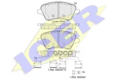 ������� ����. ����/ Ford B-max (12-) Icer ���. 182108 182108 ����