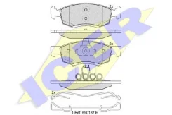 ������� ����. ����. Logan Berlina/MCV 1.5 dCi 1.6i 16v (06-) Icer ���. 181924 181924 ����