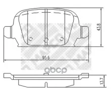 ������� ��������� �������� ������ �-� OPEL Corsa C (X01) 1.3 CDTI (F08 F68) Mapco ���. 6711 6711 ����
