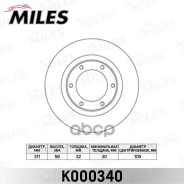 ���� ��������� Toyota LAND Cruiser (J80) 4.2-4.5 90-97 �������� ����. D=311��. Miles ���. k000340 K000340 ����