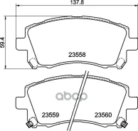 ������� ��������� �������� ������. Forester (SF) Impreza Coupe (GFC) Impreza Stufenheck (GC) Impreza Mintex ���. mdb1794 MDB1794 ����