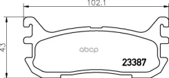 ���� � ������������. ������� ��������� �������� ����. 323 Astina V (BA) 323 F Mk V (BA) 323 F V (BA) Mintex ���. mdb1893 MDB1893 ����