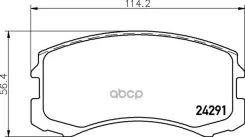 ������� ��������� �������� ������. Cedia Stufenheck (CS_A CT0) Lancer Mk VI (CJ-CP_) Lancer VI (CJ- Mintex ���. mdb2260 MDB2260 ����