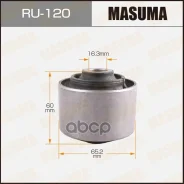 ����������� ���. ������ Mitsubishi Pajero II 00 Masuma ���. RU-120 RU120 ����