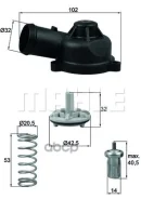 ��������� VAG A3/G5/G6/Octavia/Rapid/Passat/�Tiguan 1.4T/1.6 07-/10- Mahle/Knecht ���. TI24483D TI24483D ����