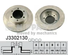 ���� ��������� �������� Landcruiser 3.0td 96- Nipparts ���. j3302130 J3302130 ����