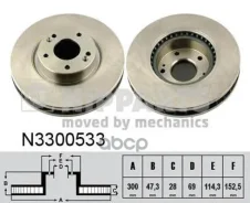 ���� ��������� Sonata V 05- Nipparts ���. n3300533 N3300533 ����