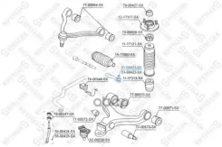 ���������� ������� ���� ����� ! SsangYong Actyon 06 Stellox ���. 51-00421-SX 5100421SX ����