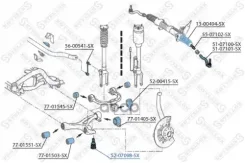 ����� ������� ������! MB W164 all 05/W251 3.5/5.0/2.8CDI 06 Stellox ���. 52-07098-SX 5207098SX ����
